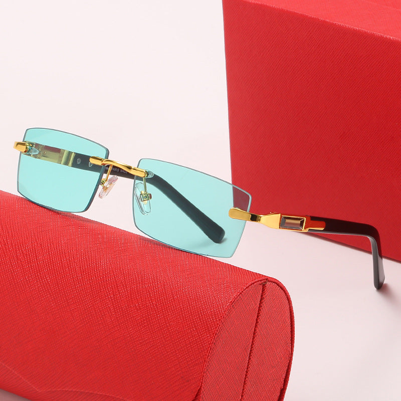 Damen modische Rechteck Sonnenbrille Brehn