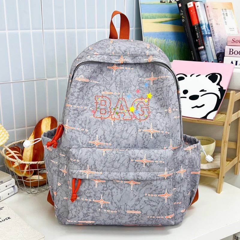 Mädchen' Verspielt Grafikdruck Schultasche
