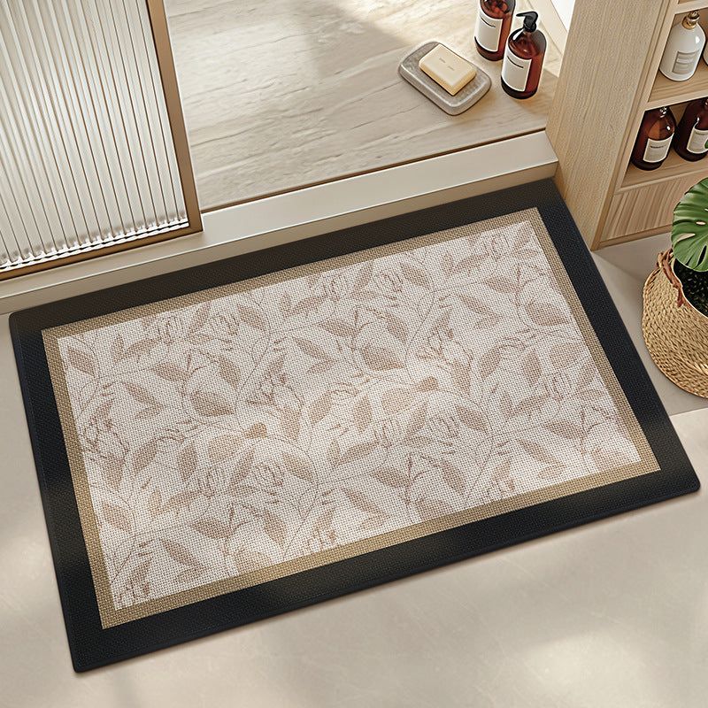 Elegante Blumendruck Badematte Brehn