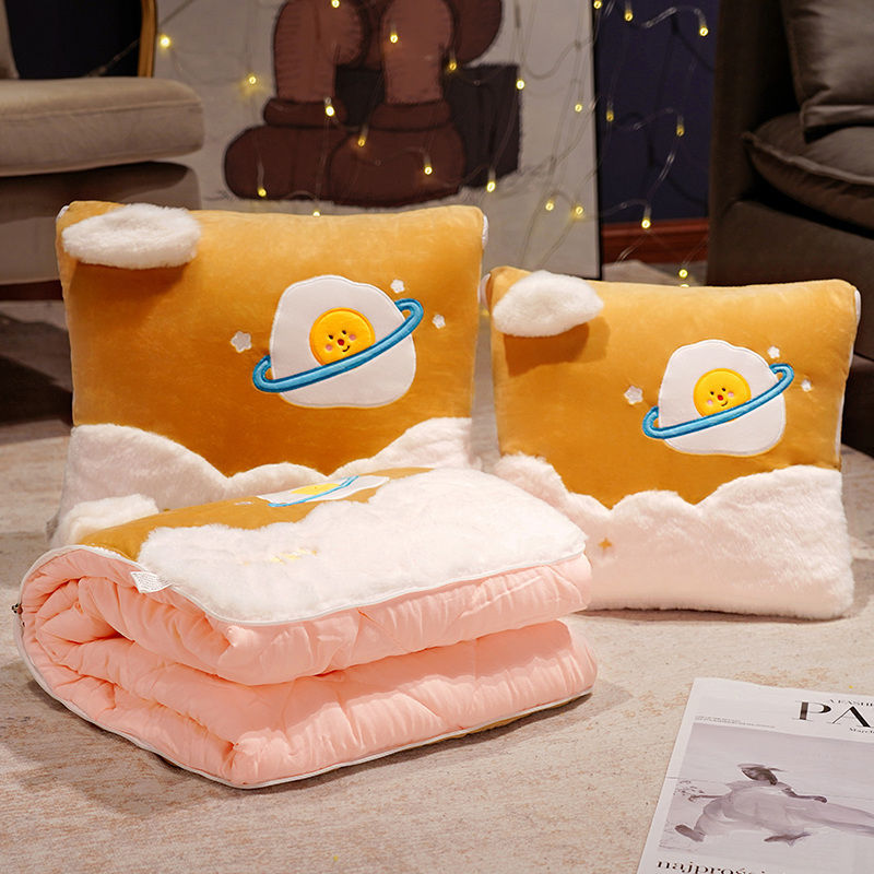 Plüsch Kissen Set mit Kaktusmotiv Brehn