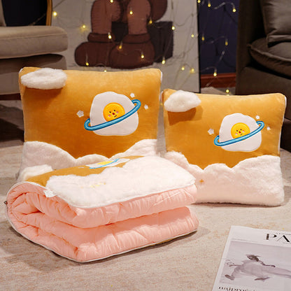 Plüsch Kissen Set mit Kaktusmotiv Brehn