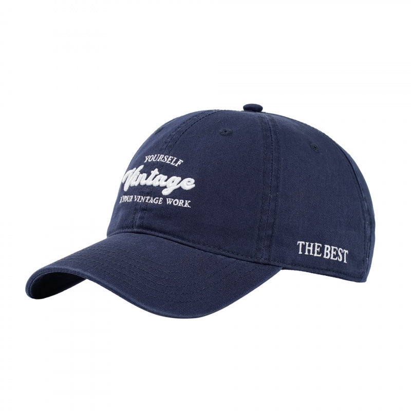 Frauen Vintage-inspirierte bestickte Baseballmütze Brehn