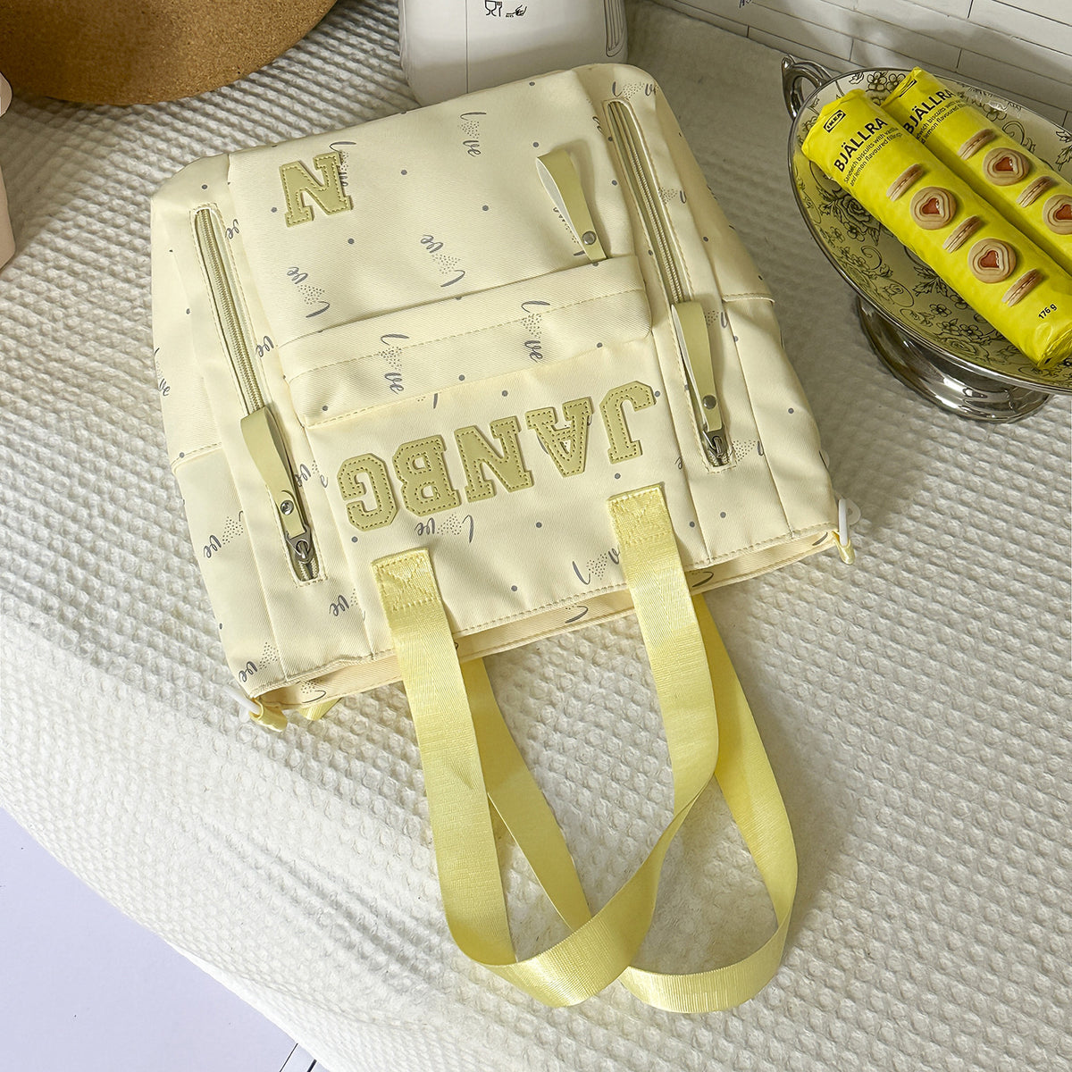 Stylische Undurchsichtige Stoff Rucksack Brehn