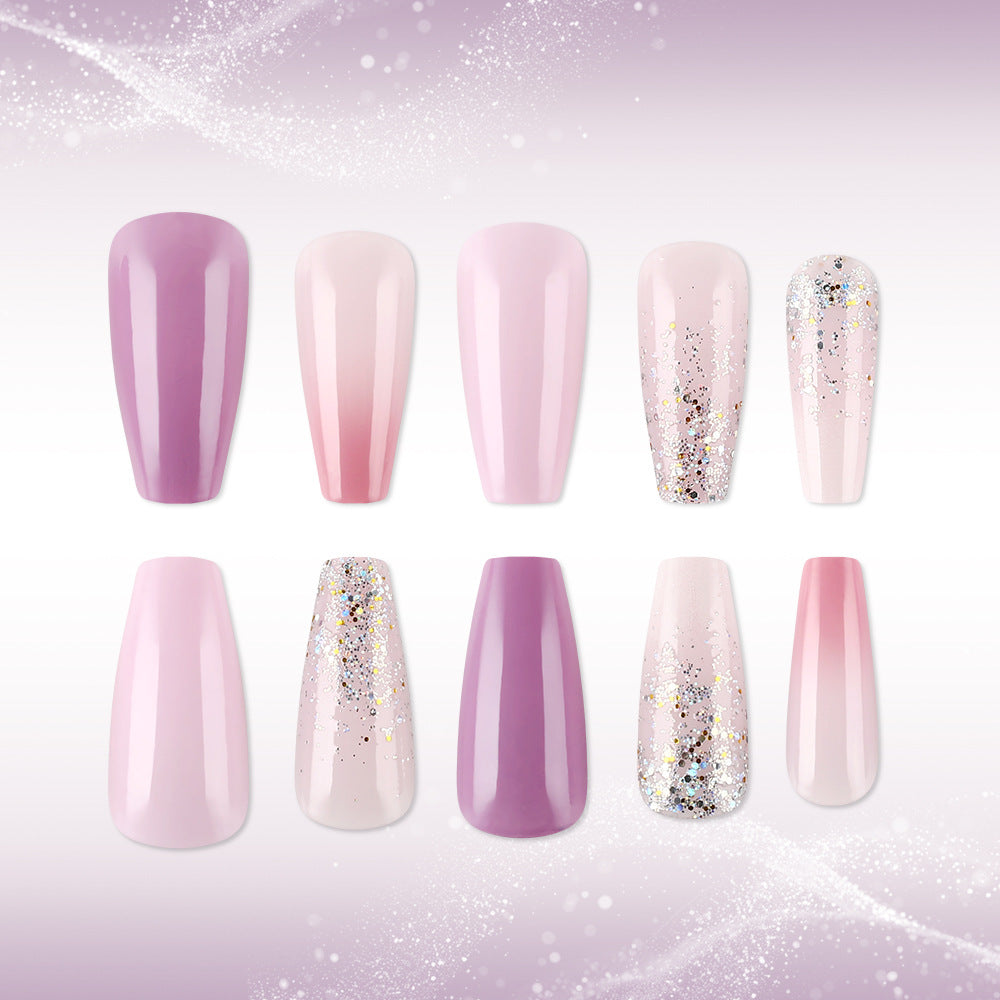 Glamouröses Glitzer-Gel-Nagel-Set Brehn