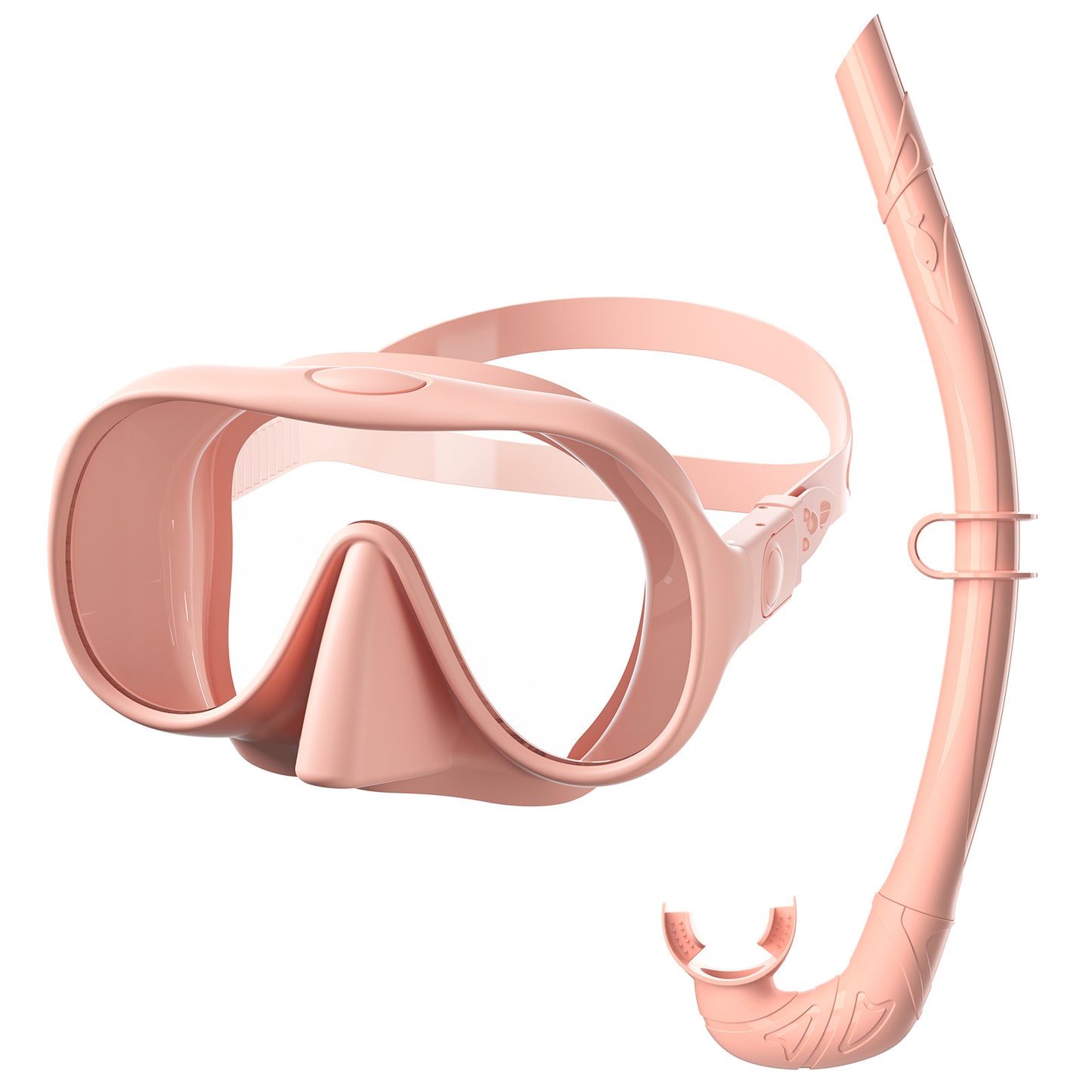 Schwimmmaske mit Flexibler Atemröhre Brehn