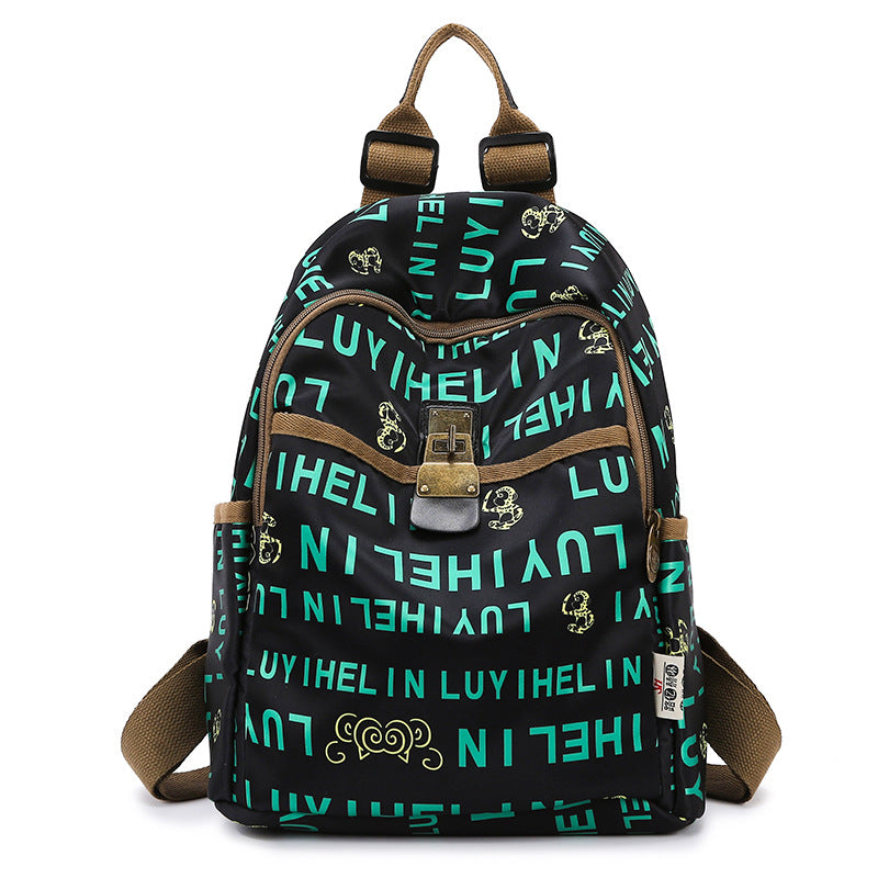 Blumenmuster Baumwollrucksack Brehn