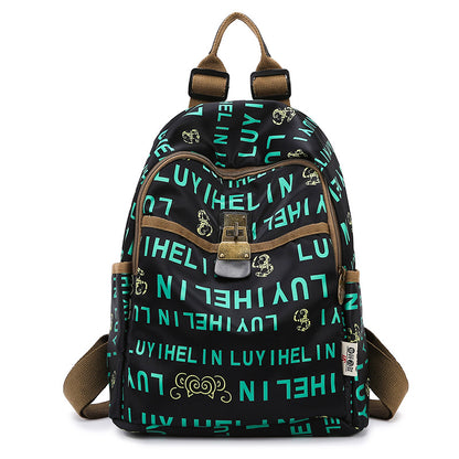 Blumenmuster Baumwollrucksack Brehn