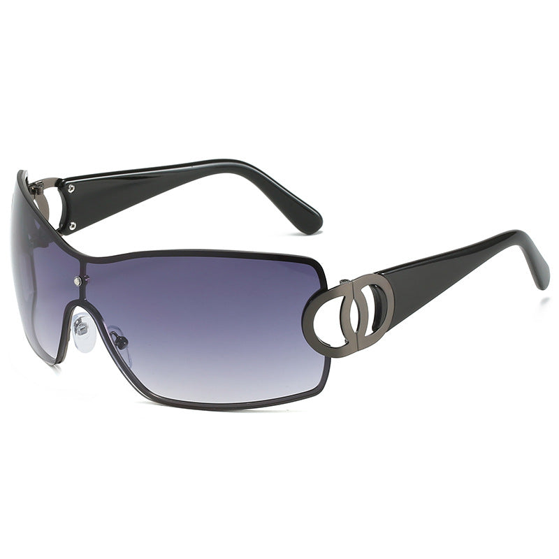 Stylische Chunky Quadratrahmen Sonnenbrillen Brehn