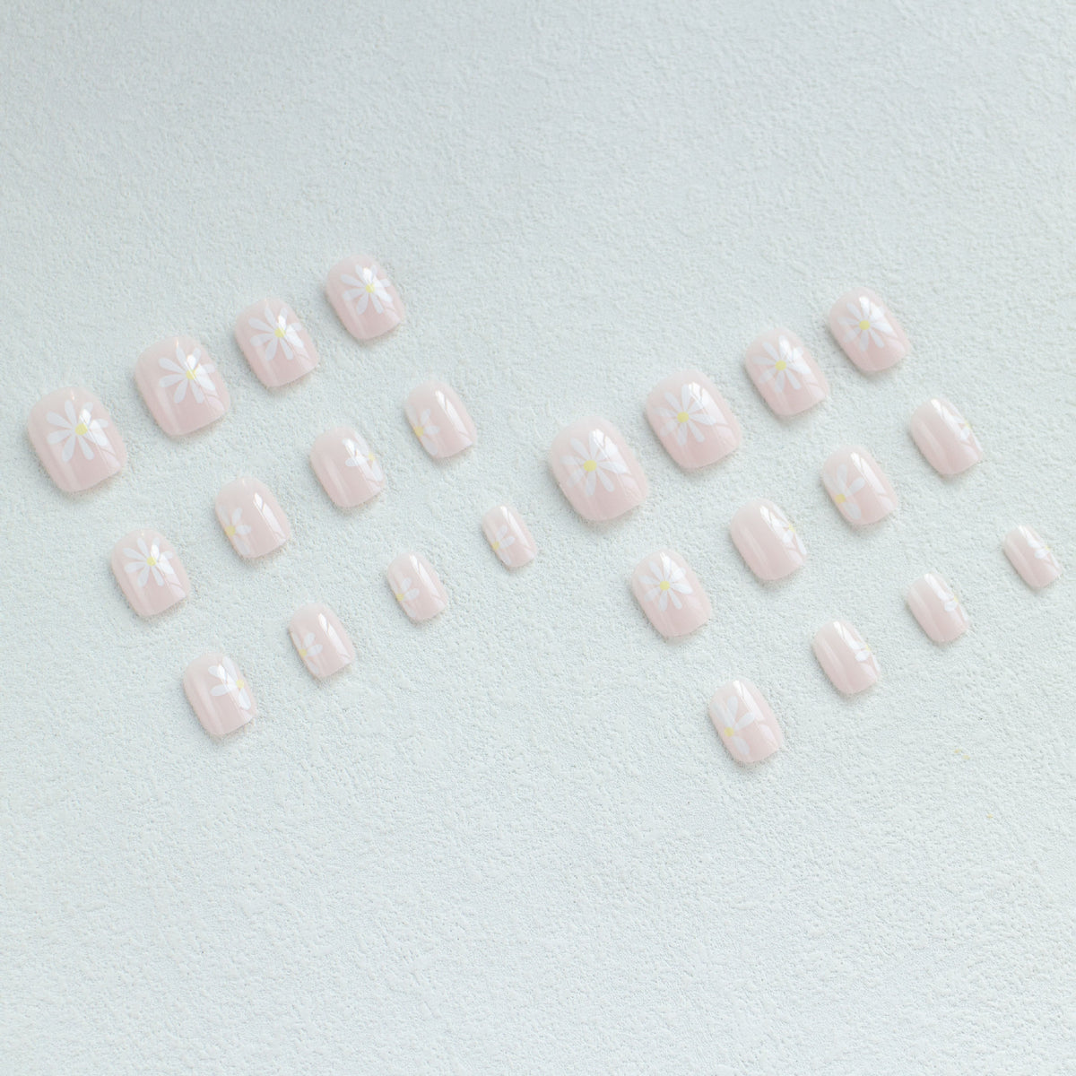 Florales Kunst-Nageldesign-Kit