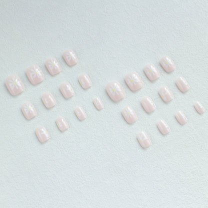 Florales Kunst-Nageldesign-Kit