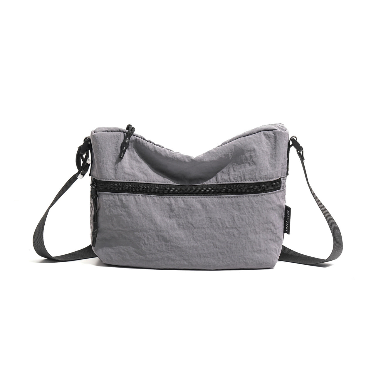 Kompakte Crossbody-Tasche mit mehreren Reißverschlussfächern Brehn