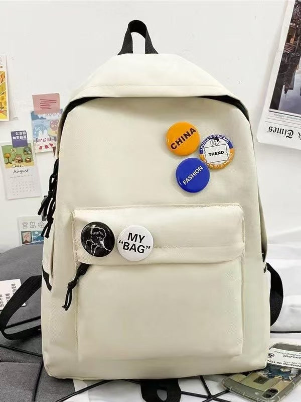 Rucksack mit Kreativem Badge-Design Brehn