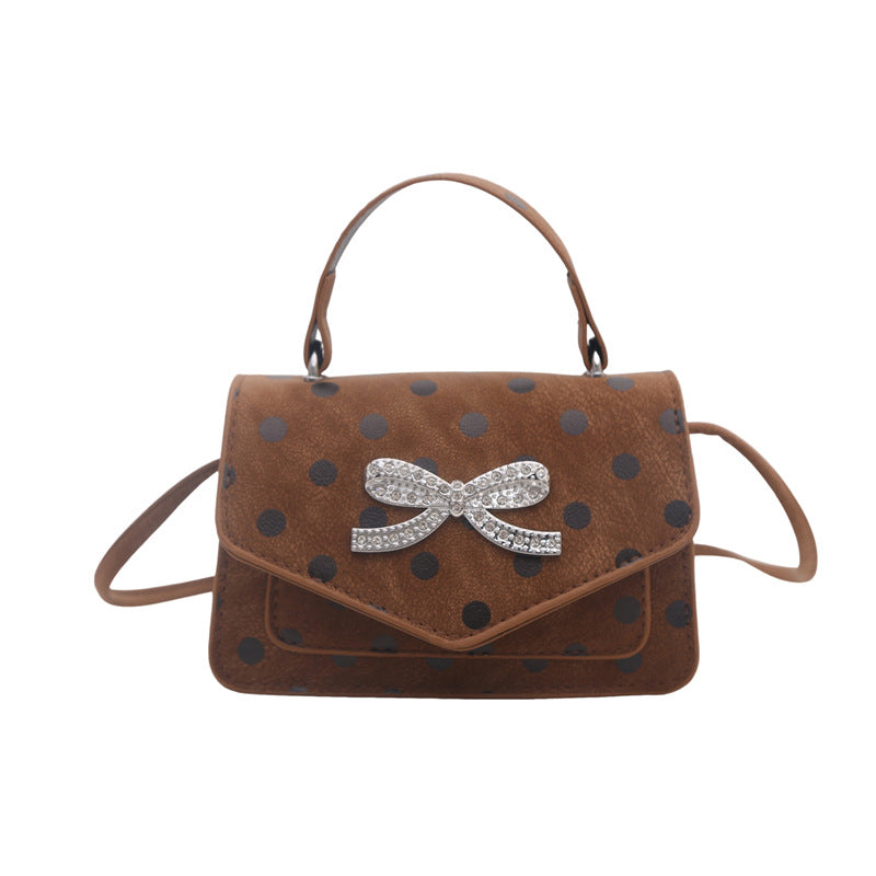 WoElegant Polka Dot Handtasche Brehn