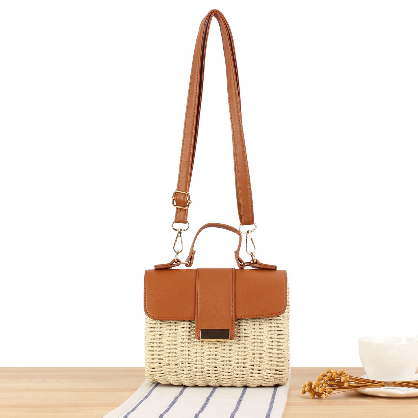 Handtasche mit Abnehmbarem Schulterriemen Brehn