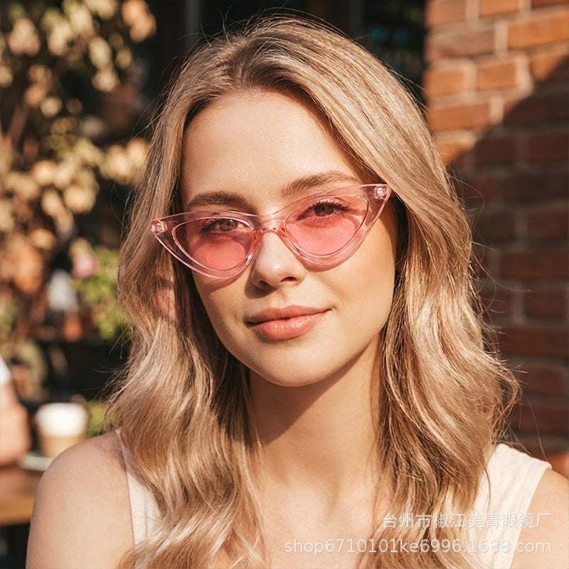 Damen Cat-Eye Sonnenbrille mit elegantem Schildpatt-Muster Brehn