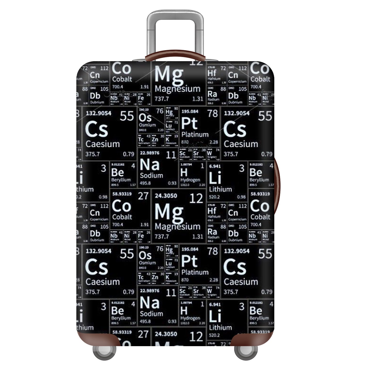 Unisex nan großer Hartschalenkoffer mit robustem Trolleygriff und elastischem Motivschutzcover Superhelden-Design Brehn