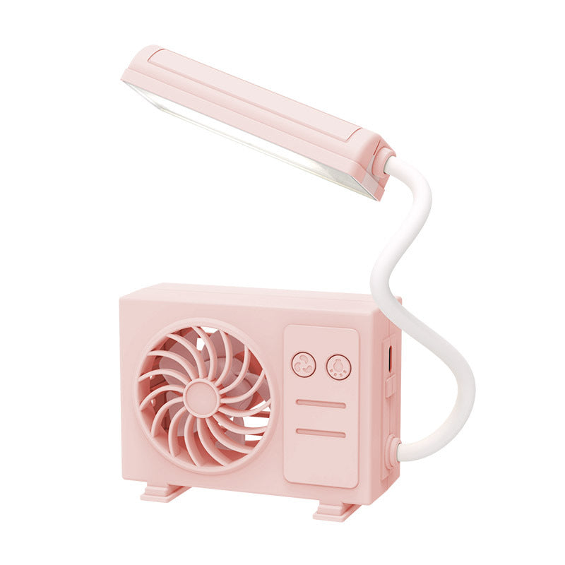 Damen Multifunktionale Tischlampe mit integriertem Ventilator und flexibler Armpositionierung Brehn