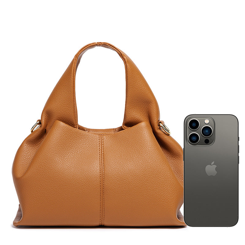 Chice Strukturierte Leder-Handtasche Brehn