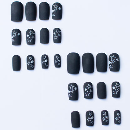 Künstlerisches Sternmuster Nagelkunst Set