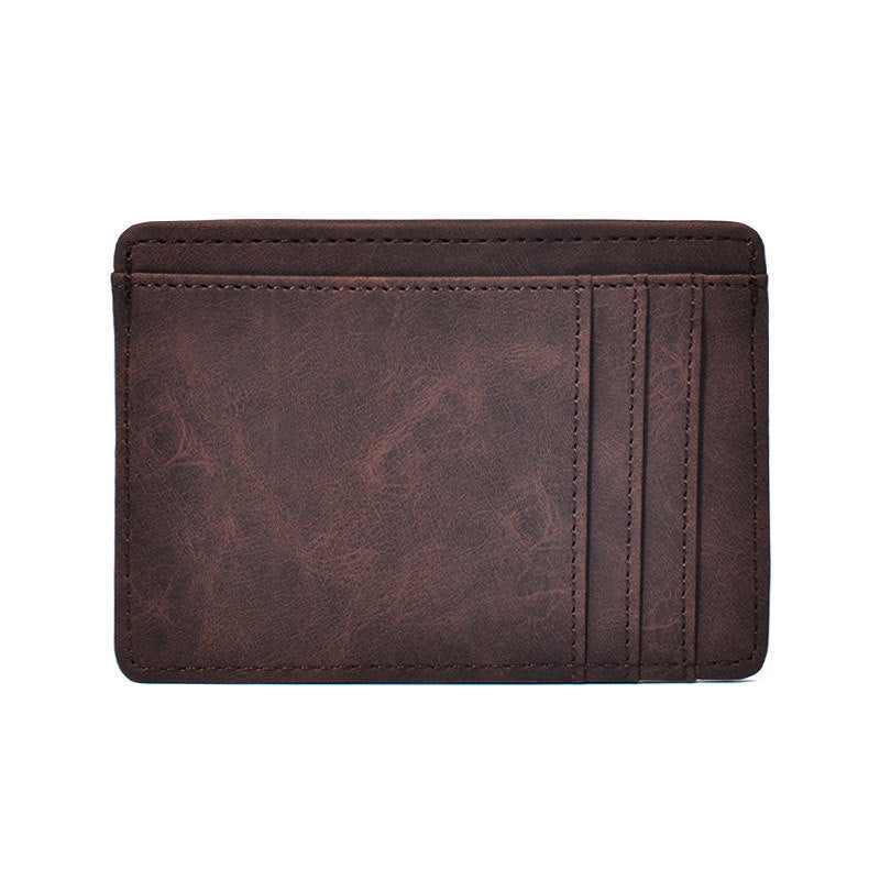 Premium Leder Kartenhalter