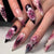 Premium Dekorative Stiletto Press-On Nagelkunst Brehn