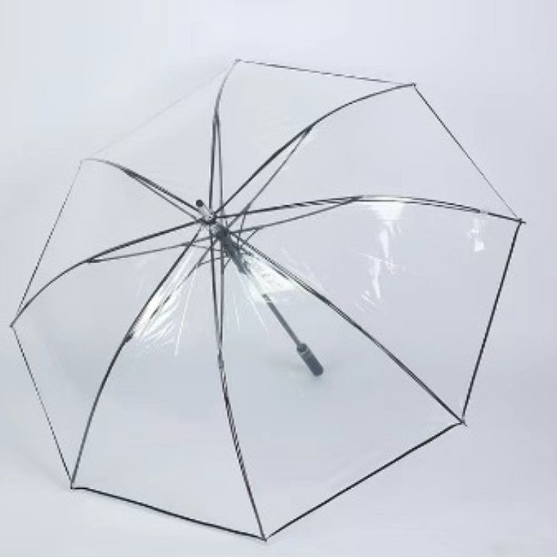 Damen Transparenter Schirm mit ergonomischem Griff Brehn
