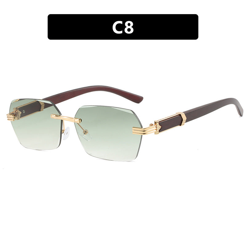 Damen geometrische Brille Brehn