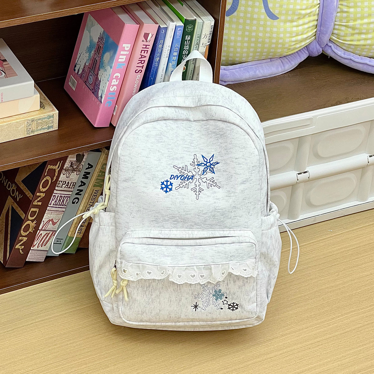 Stylische Bestickte Lässige Rucksack Brehn
