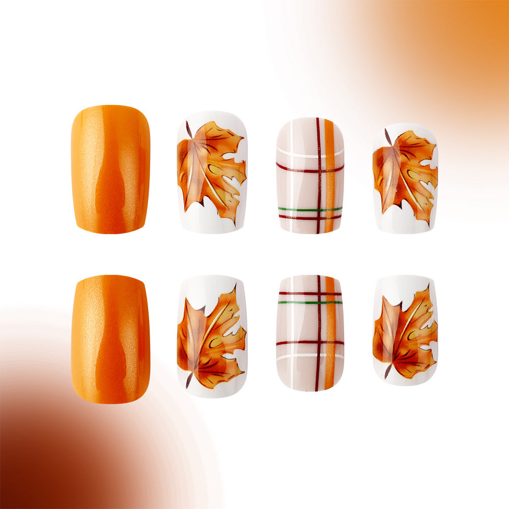 Herbst-inspiriertes Nagelkunstset Brehn