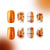 Herbst-inspiriertes Nagelkunstset Brehn