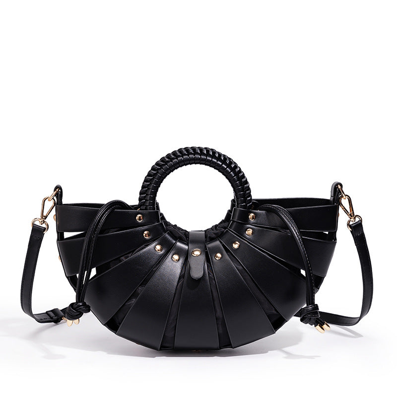 Elegante fächerförmige Handtasche Brehn