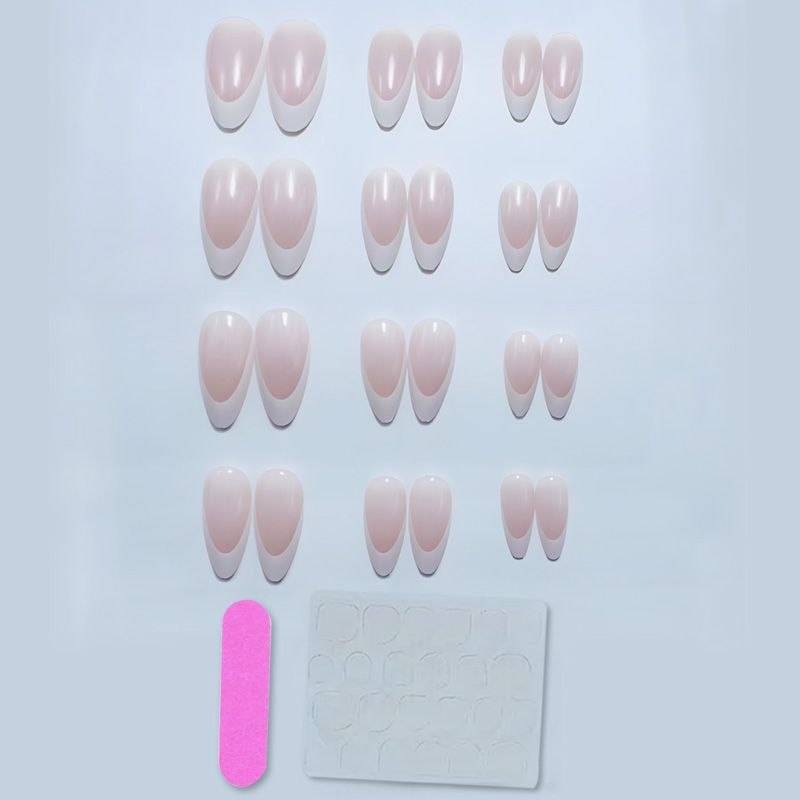 Nagelkunstset mit eleganter French-Maniküre Brehn