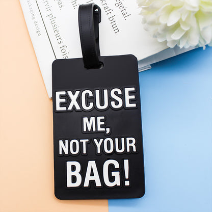 Unisex Gepäckanhänger mit witzigem Spruch Brehn