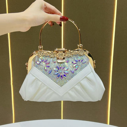 Elegante dekorative Handtasche für den Abend