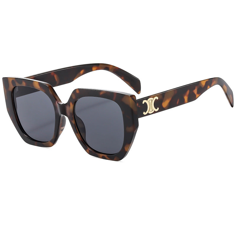 Damen Statement-Sonnenbrille mit glamourösem Rahmen Brehn