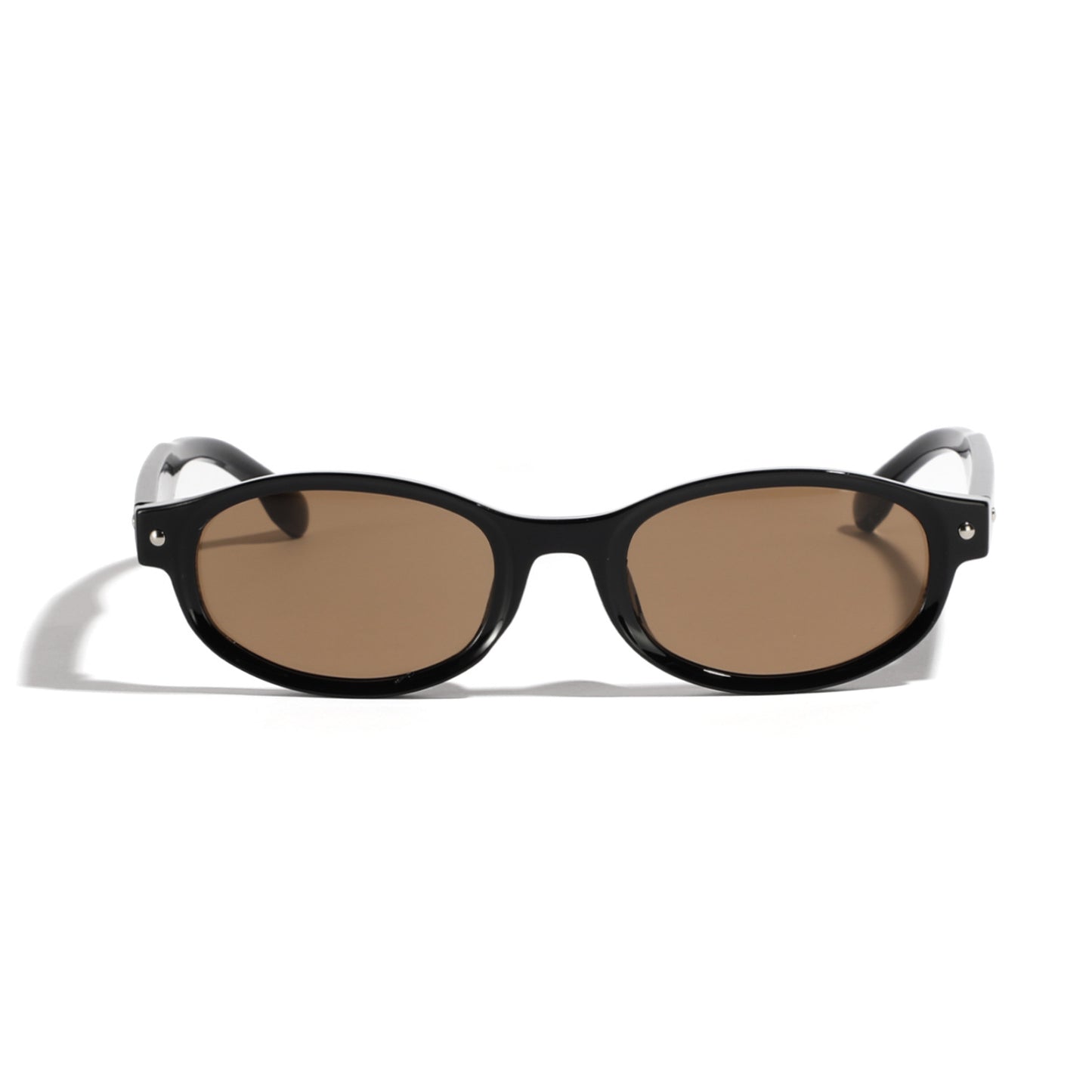 Damen modische Sonnenbrille mit geschwungenem Design und UV-Schutz Brehn