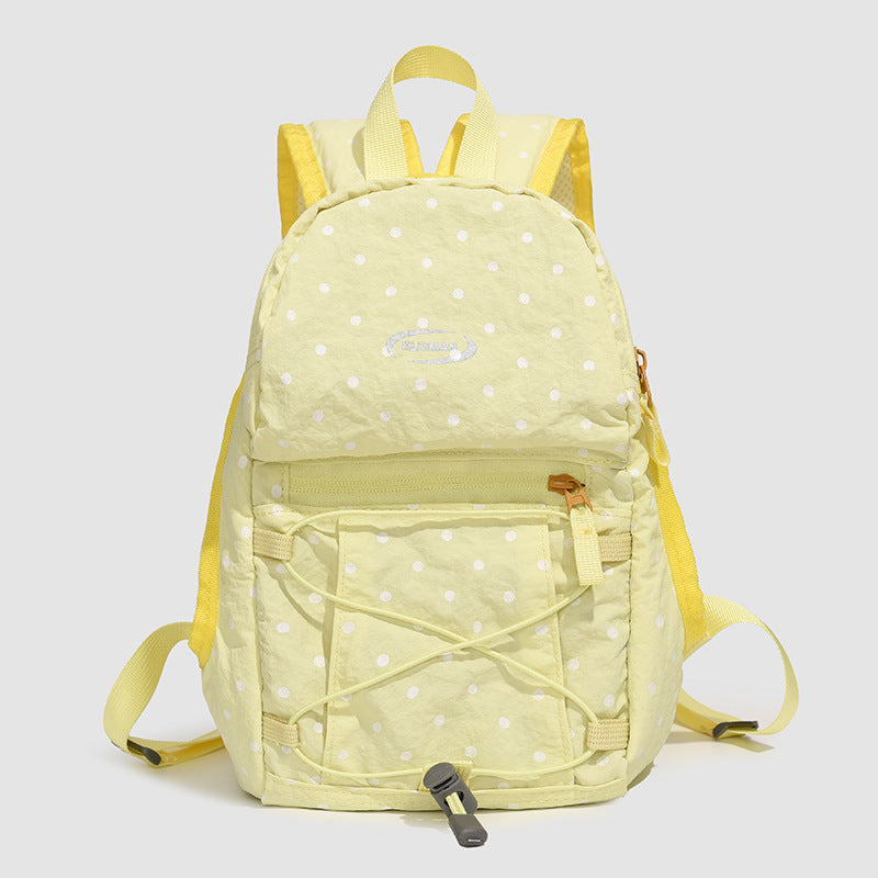 Trendy gepunkteter lässiger Rucksack Brehn