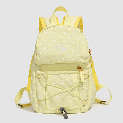 Trendy gepunkteter lässiger Rucksack Brehn