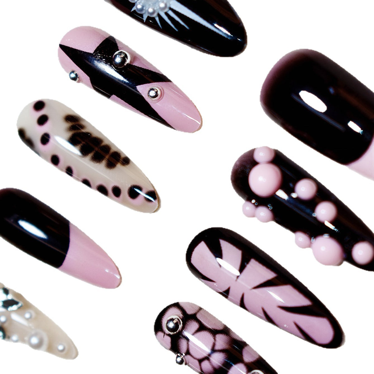 Künstlerisches 3D Nagelkunst Set Brehn