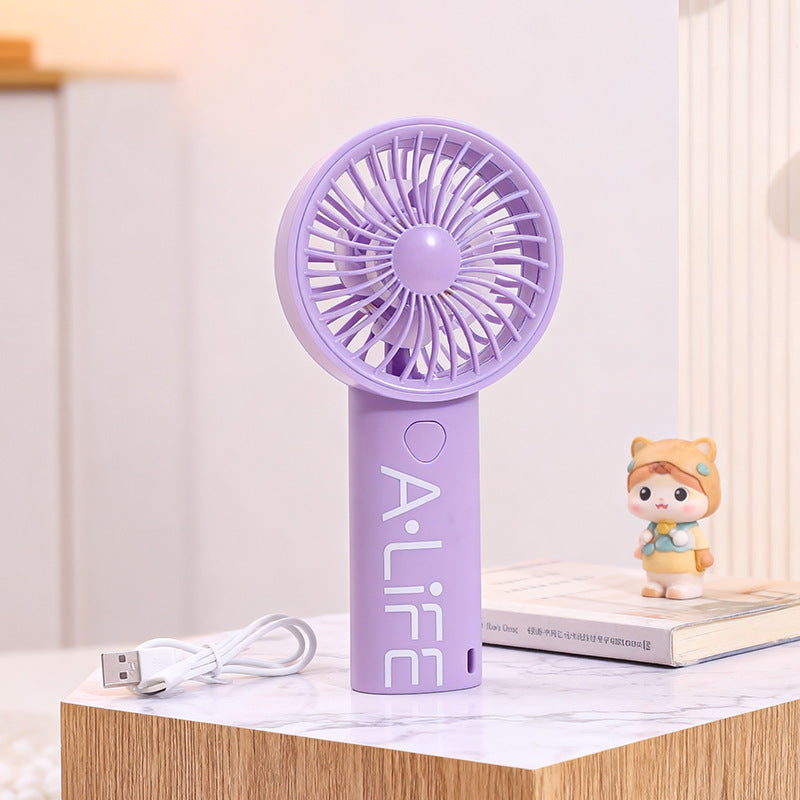 Faltbarer Handventilator für Frauen mit USB-Ladefunktion und ergonomischem Design Brehn 1782398222