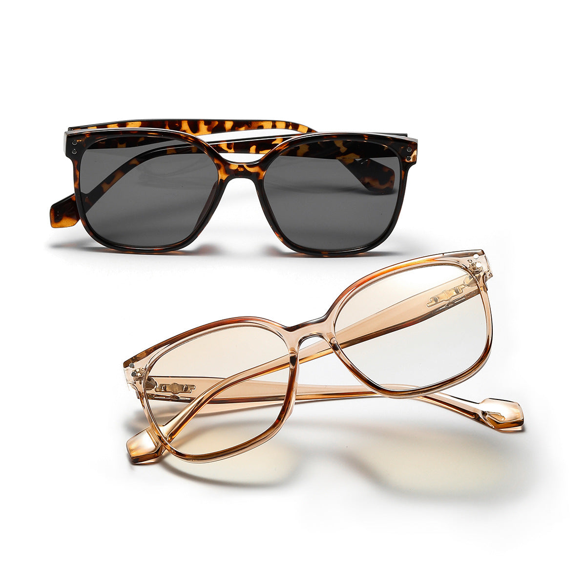 Damen Sonnenbrille mit schickem Schildpatt-Rahmen und UV-Schutz Brehn