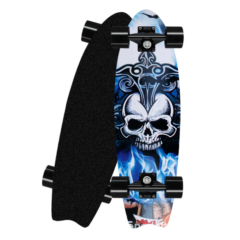 Surf-inspirierter Mini Cruiser Skateboard Brehn