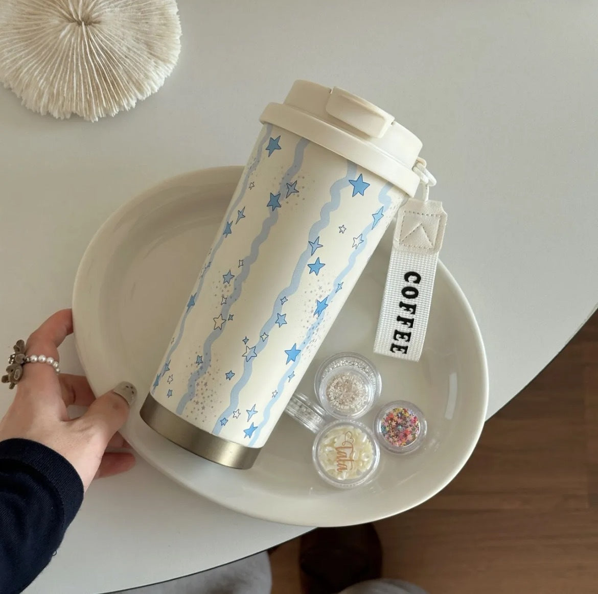 Damen Isolier-Trinkbecher mit süßem Hello Kitty Design Brehn