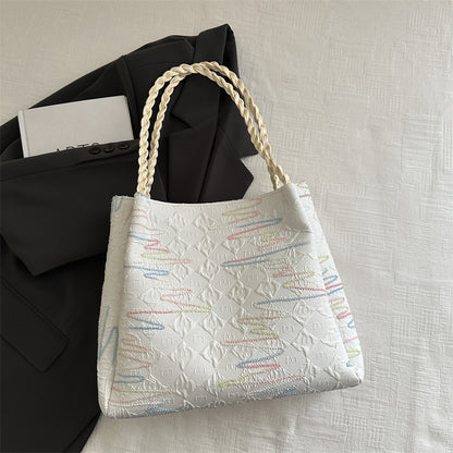 Gepolsterte dekorative Schultertasche Brehn