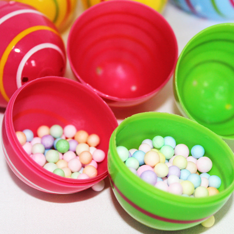 Bunte Dekorative Kunststoff-Ostern Eier Brehn