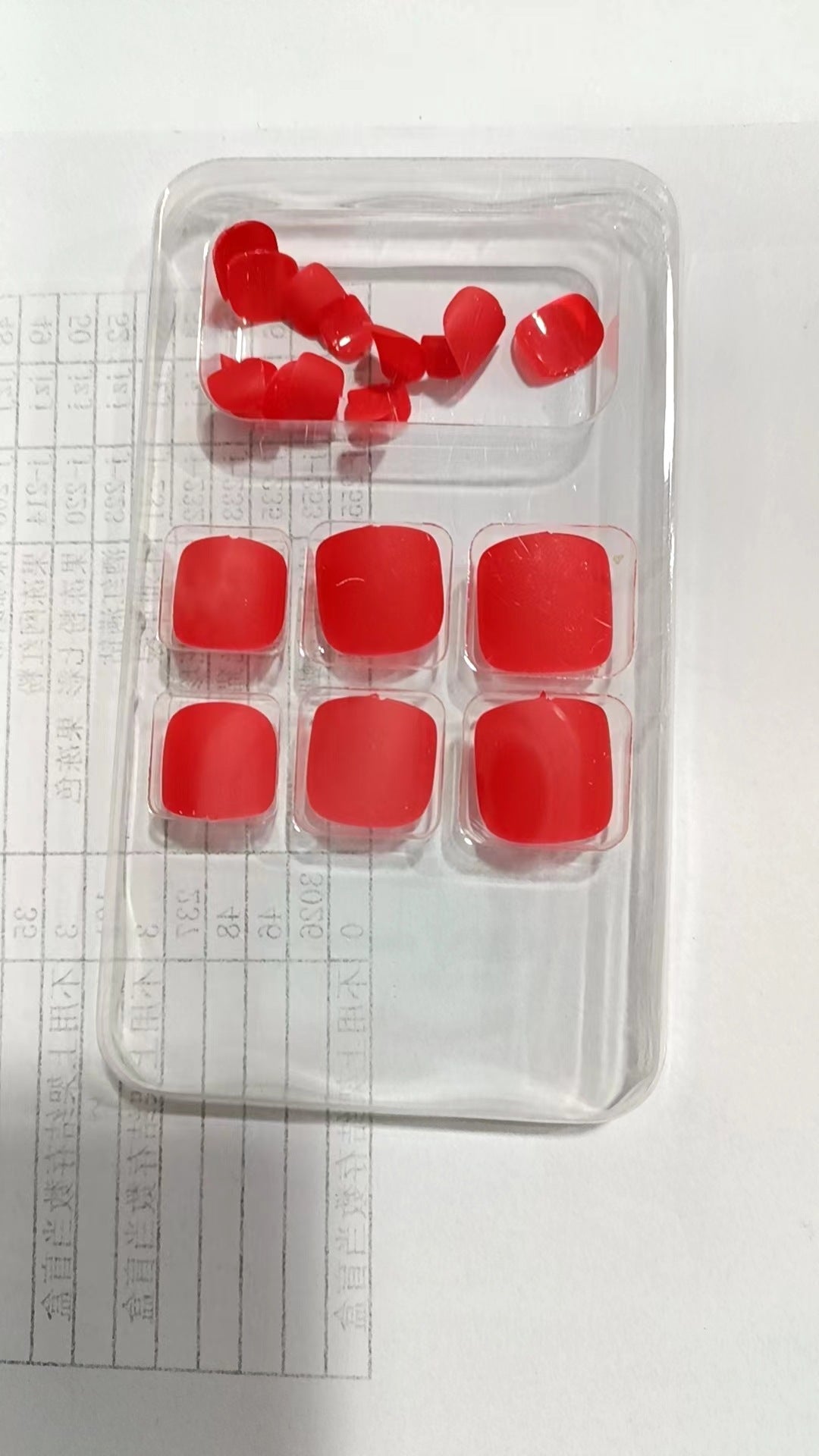 Premium Square Press-On Nail Tips Brehn