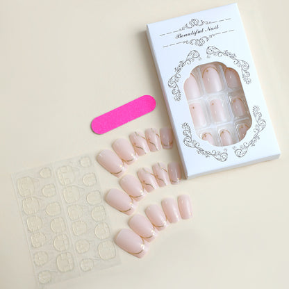 Elegantes Press-On Nail Art Set Brehn