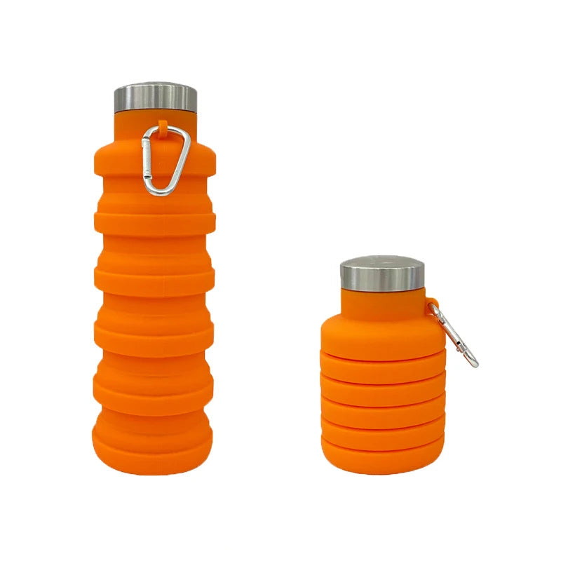 Damen Zusammenfaltbare Silikon-Trinkflasche Brehn