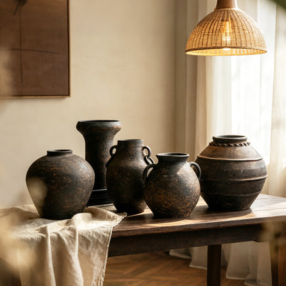 Keramische Blumenvase Brehn