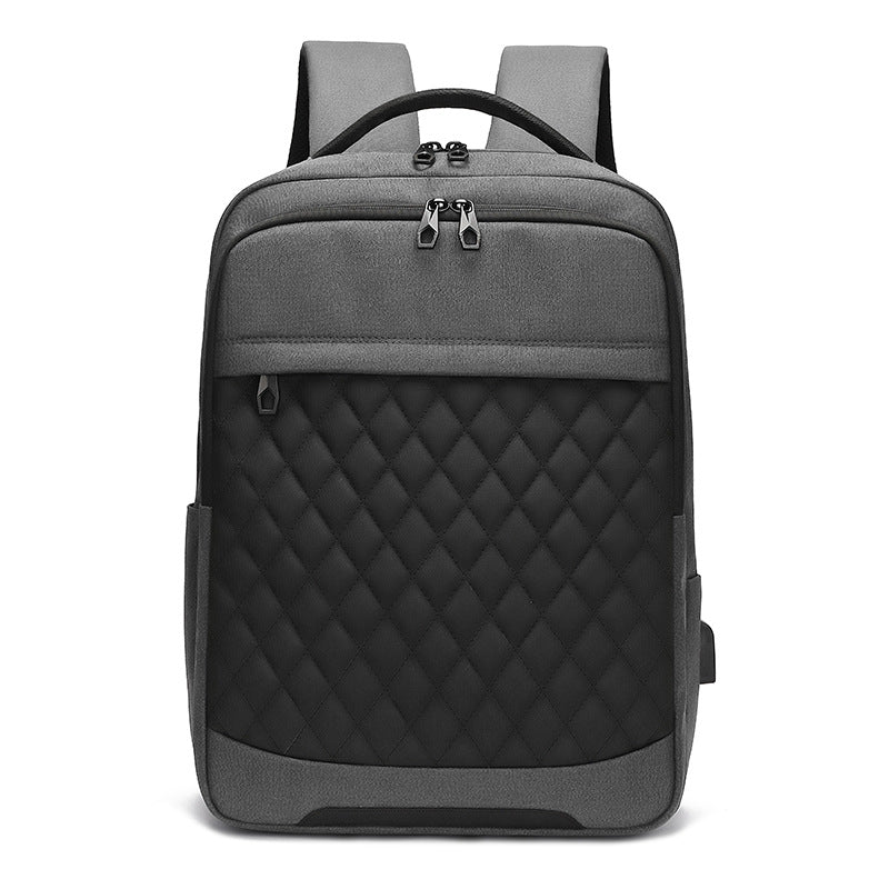 Stylischer gesteppter Laptop-Rucksack Brehn
